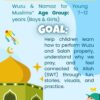 Islamic prayer tracker for kids