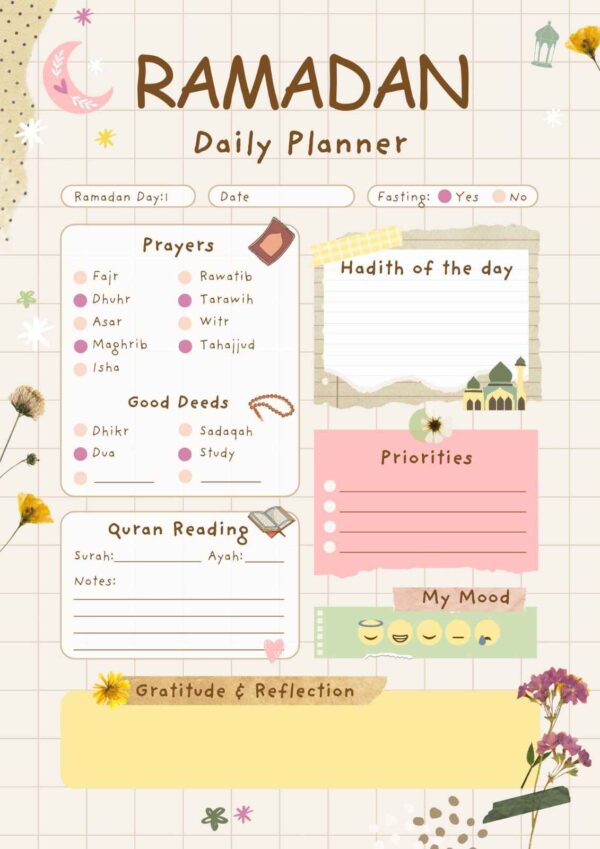 Free Ramadan Tracker PDF for Kids & Family | MyKidsDeen