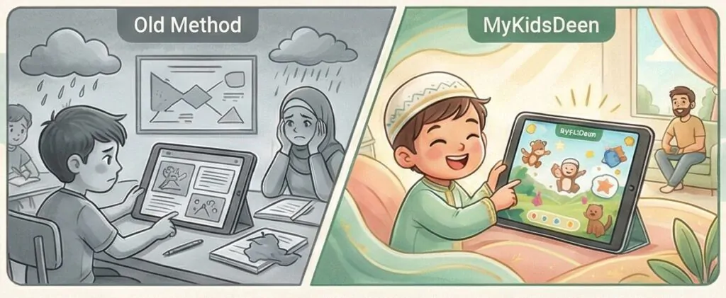 4 Critical Steps to Transform Your Child From Screen Addiction to Love For Deen